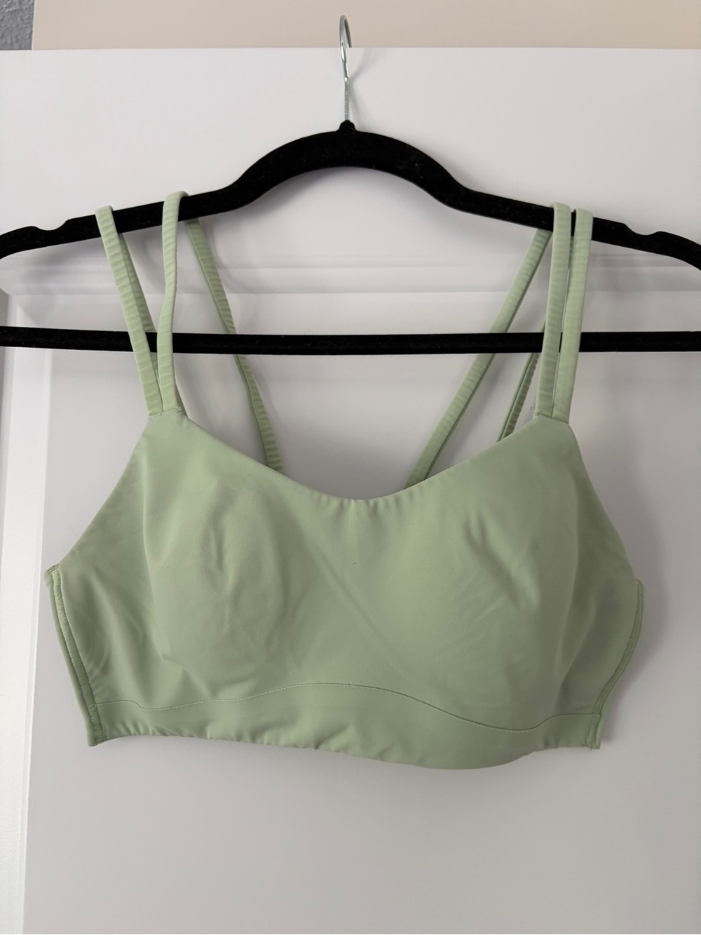 lululemon athletica Like a Cloud Pale Green Padded Sports Bralette